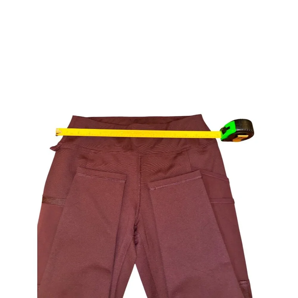 Carhartt Womens Fitted Stretch Work Pants In Deep Purple/Maroon Size XS - Picture 3 of 12